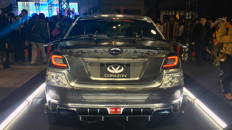 Illustration for article titled The Corazon Subaru WRX Is Fit For A Cylon Battle Fleet